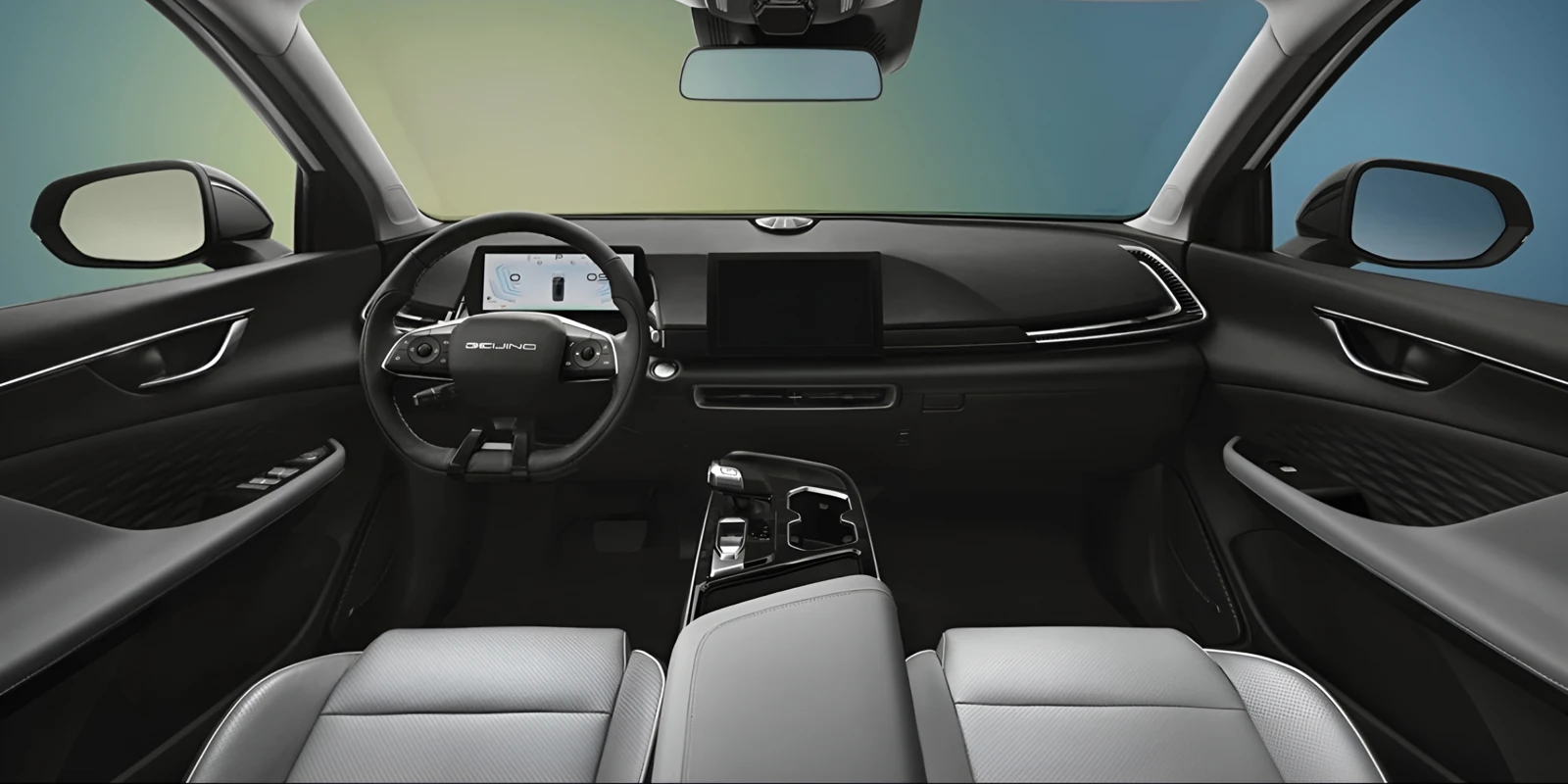 BAIC X55 — пример салона